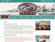 Tablet Screenshot of oldlahainacenter.com